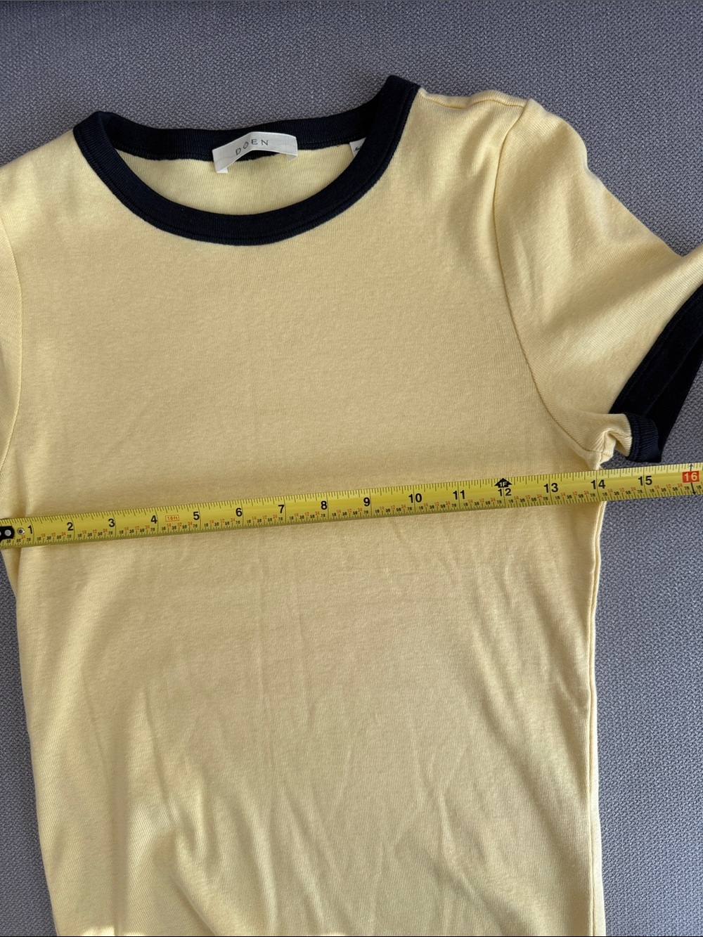 Doen Vivi Tee in Wild Honeysuckle Size M - Picture 6 of 14